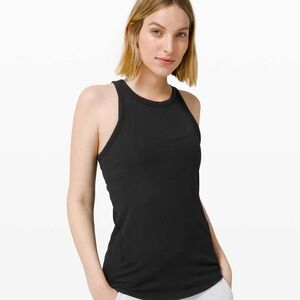 Lululemon Athletica Sleek Black Tank Top